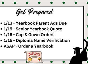  Class of 2025 Reminders 